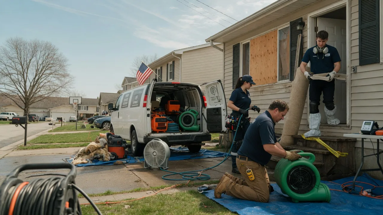 Water Damage Restoration in Solsberry, IN near me